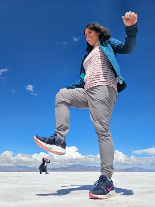 poses en las salinas