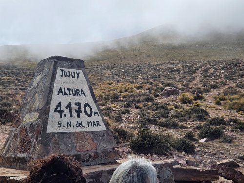 punto más alto en ruta hacia las salinas