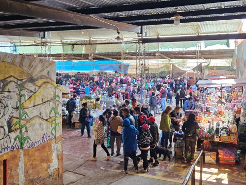 mercado en Tilcara